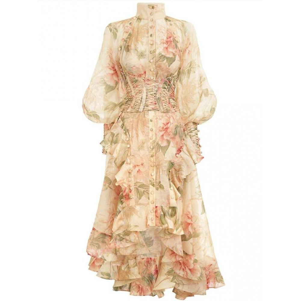 #SWB Dress wanita bermotif bunga